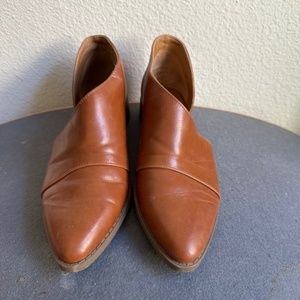 Wenda Cut Out Bootie in Cognac